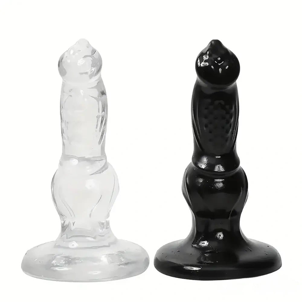 Textured animal knot pvc dildo, photo 2