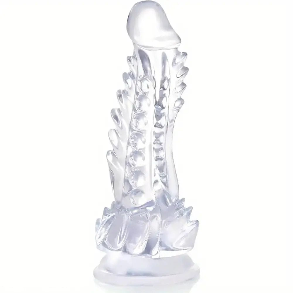 Clear monster fantasy dildo, photo 1
