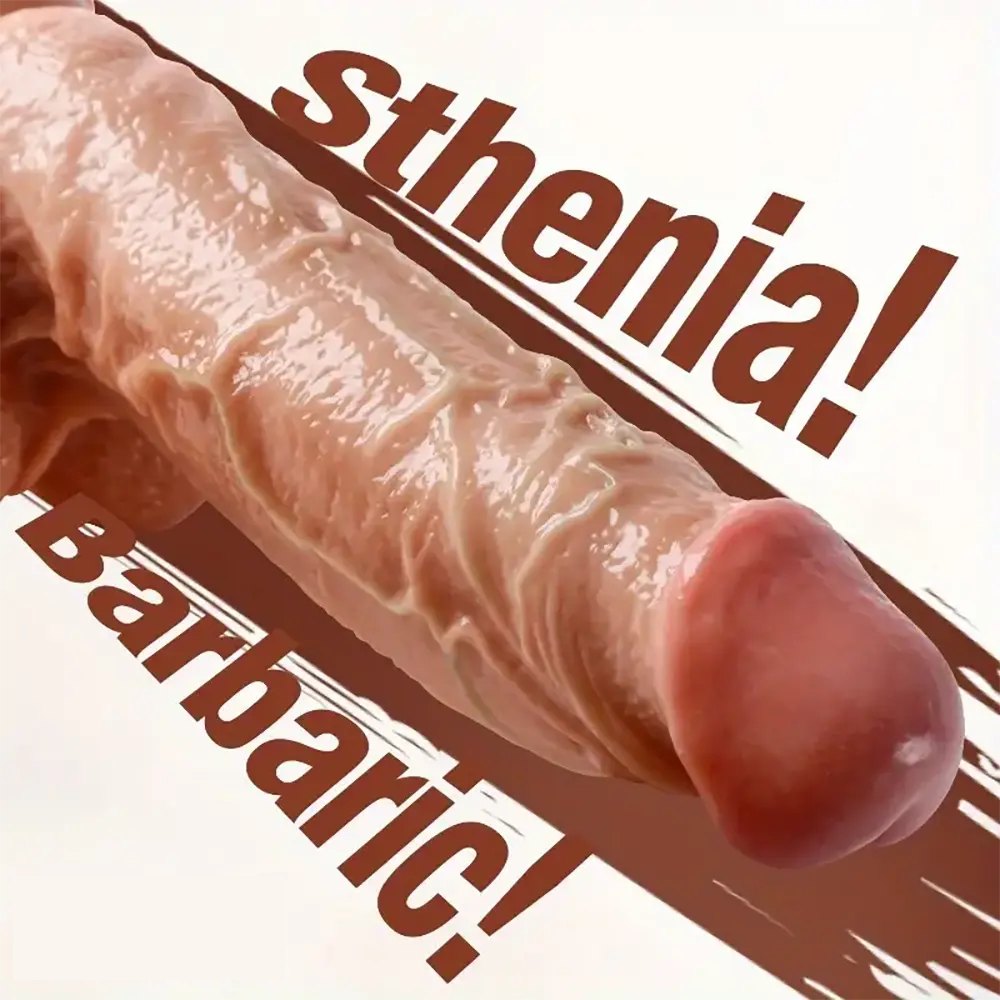 Clear ribbed suction cup dildo, photo 2