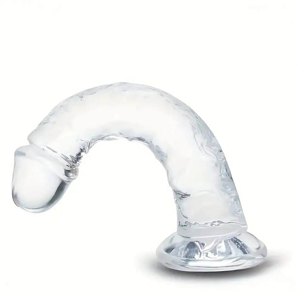 Clear tpe realistic dildo, photo 5