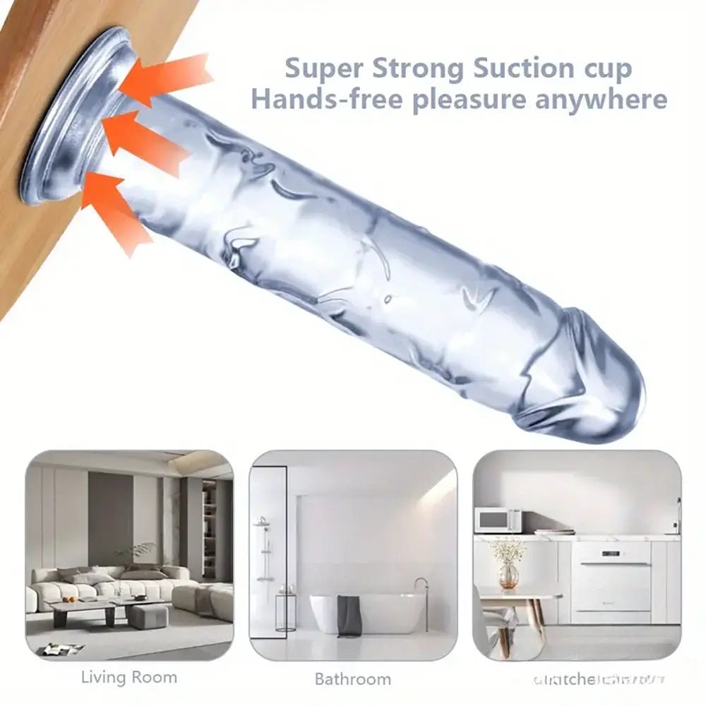 Tpe suction cup dildo, photo 2