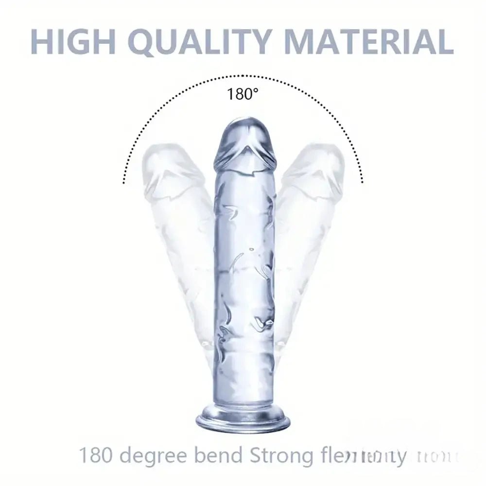 Tpe suction cup dildo, photo 3