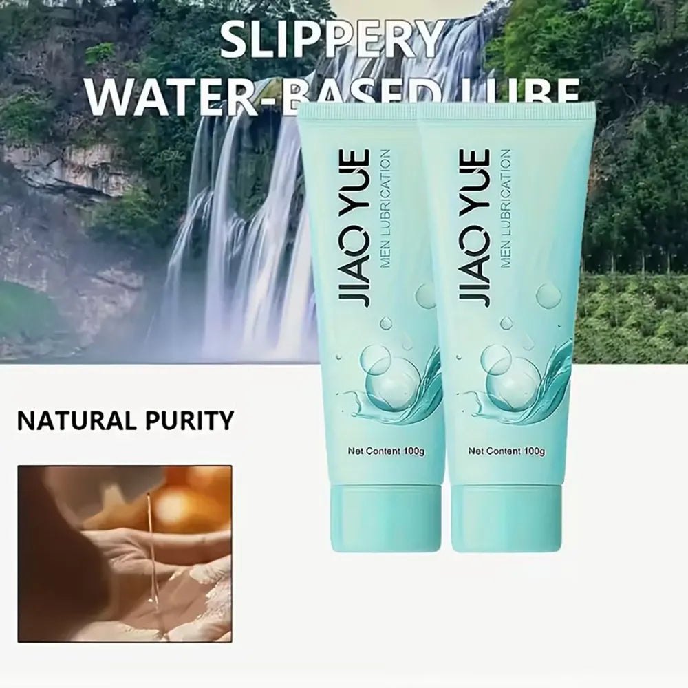 Clear water based lube bottle, photo 3
