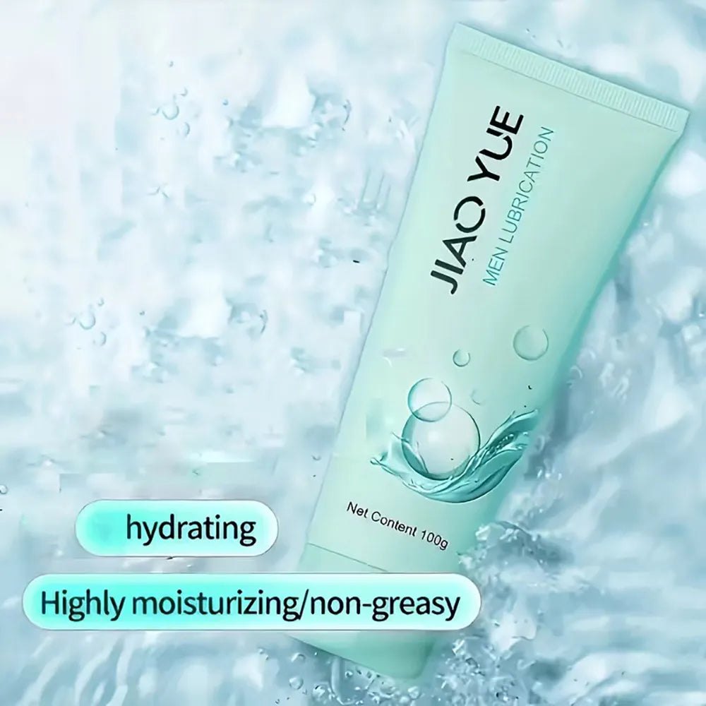 Clear water based lube bottle, photo 4