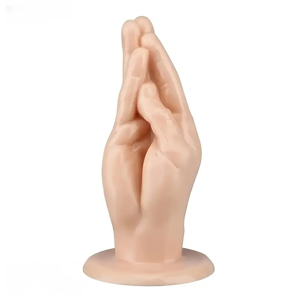 Flesh-tone clenched fist hand dildo, photo 1