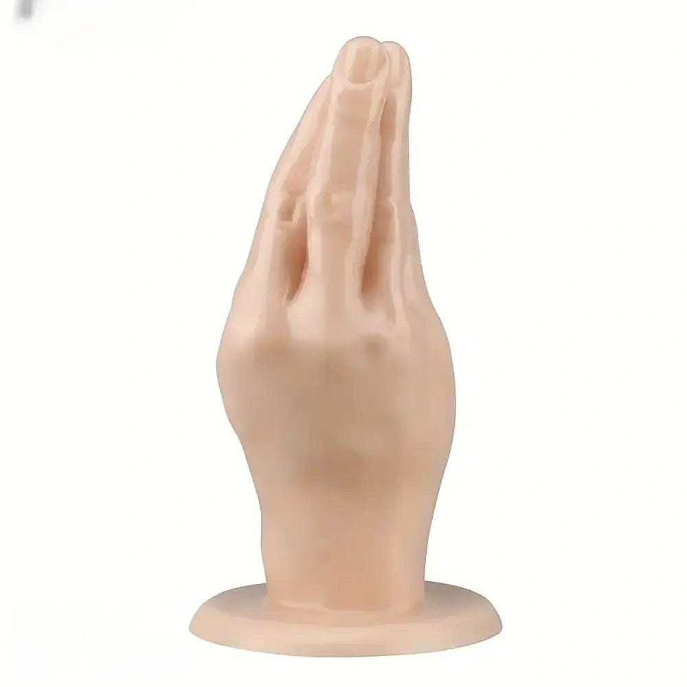 Flesh-tone clenched fist hand dildo, photo 3