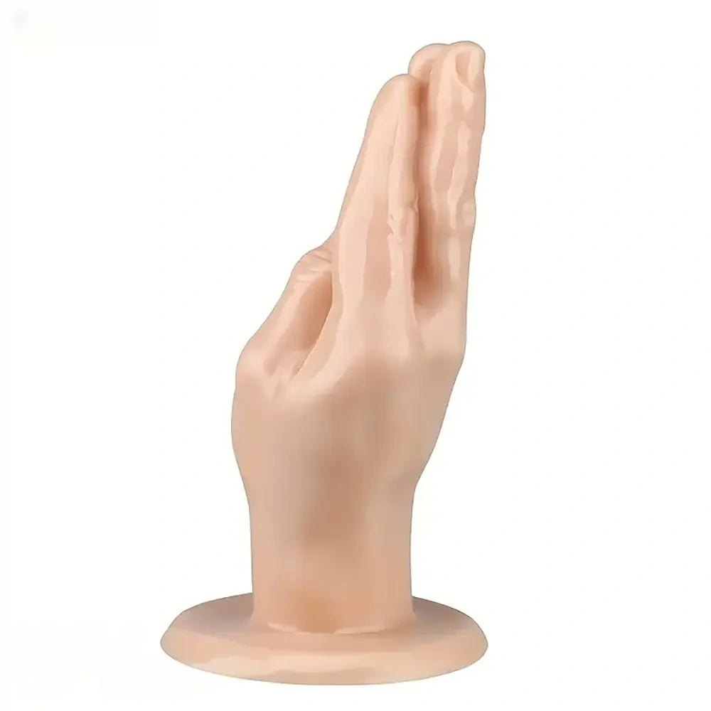Flesh-tone clenched fist hand dildo, photo 5