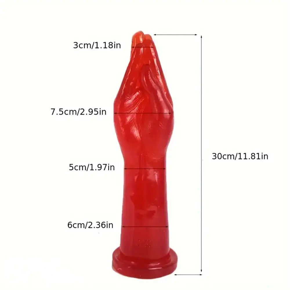 Clenched fist pvc fisting dildo, photo 7