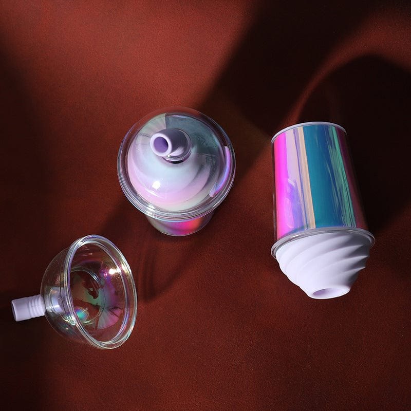 Warming cup-shaped clitoral suction vibrator, photo 4