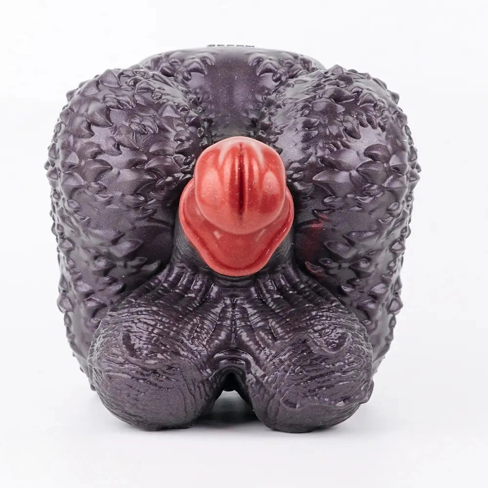 Mixed tone silicone cluster fantasy dildo, photo 11