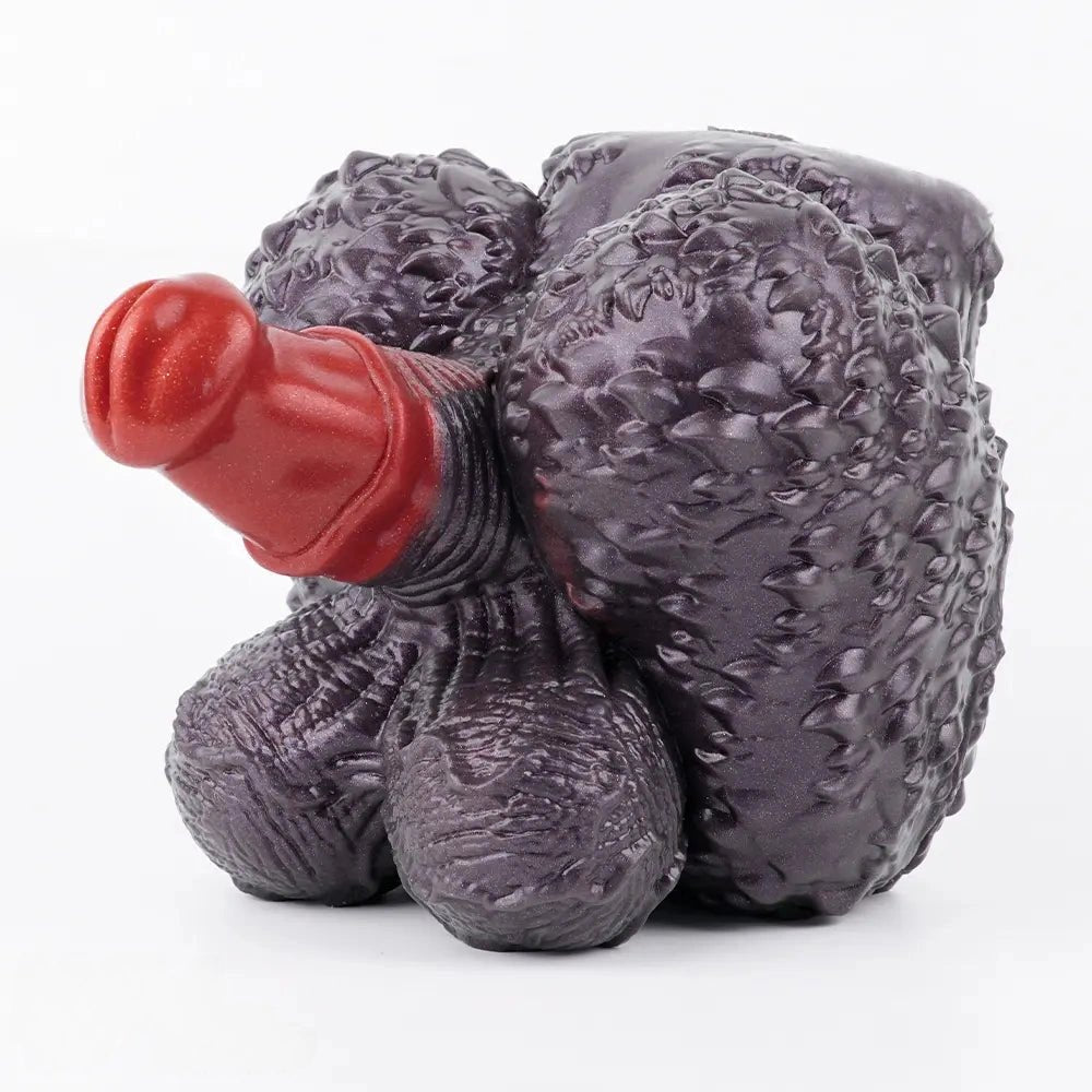Mixed tone silicone cluster fantasy dildo, photo 12