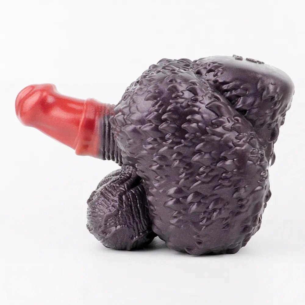 Mixed tone silicone cluster fantasy dildo, photo 13