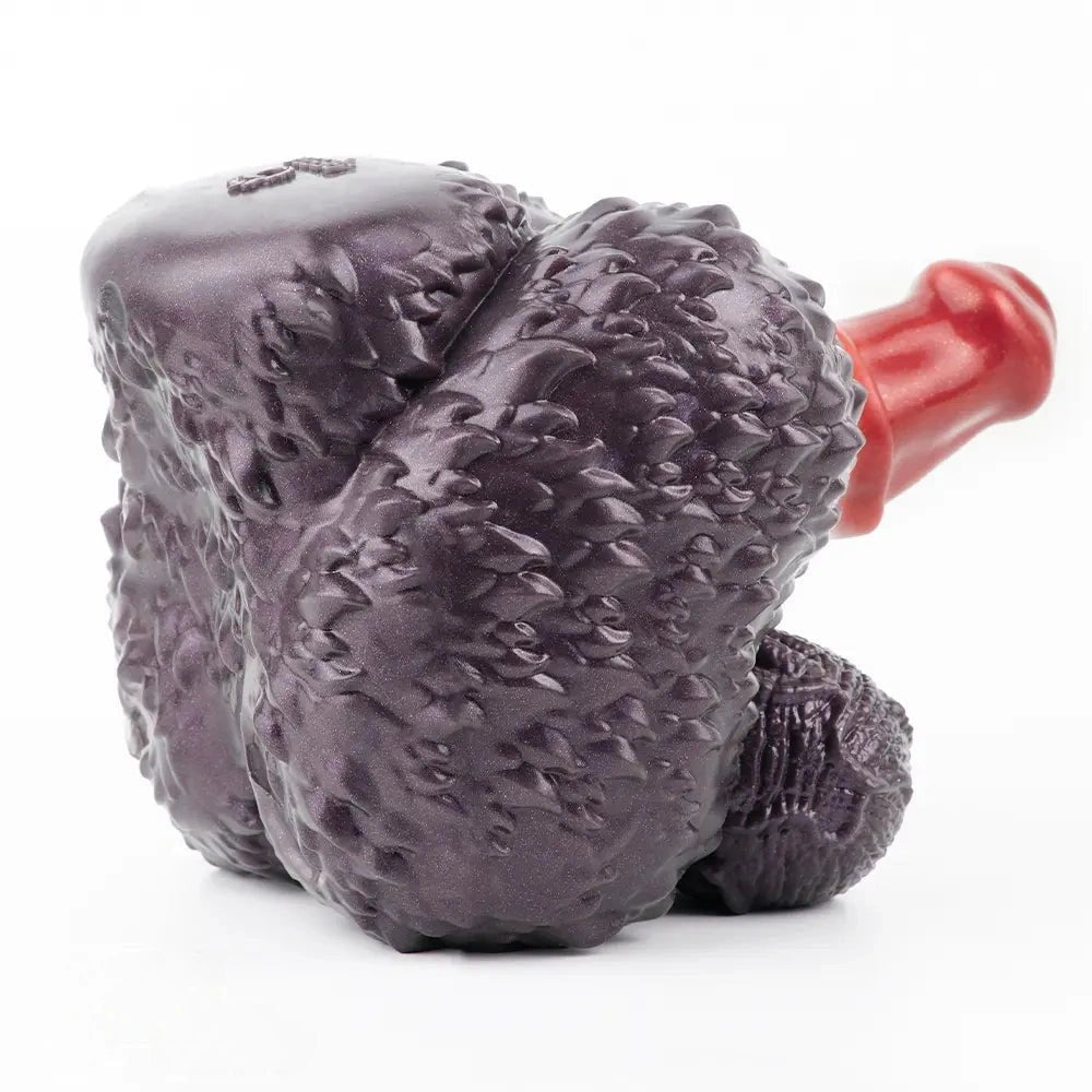 Mixed tone silicone cluster fantasy dildo, photo 14