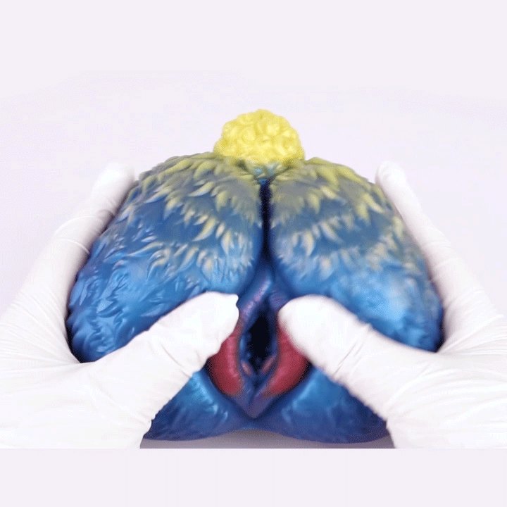 Cobalt blue fantasy sheep single-channel masturbator, photo 10