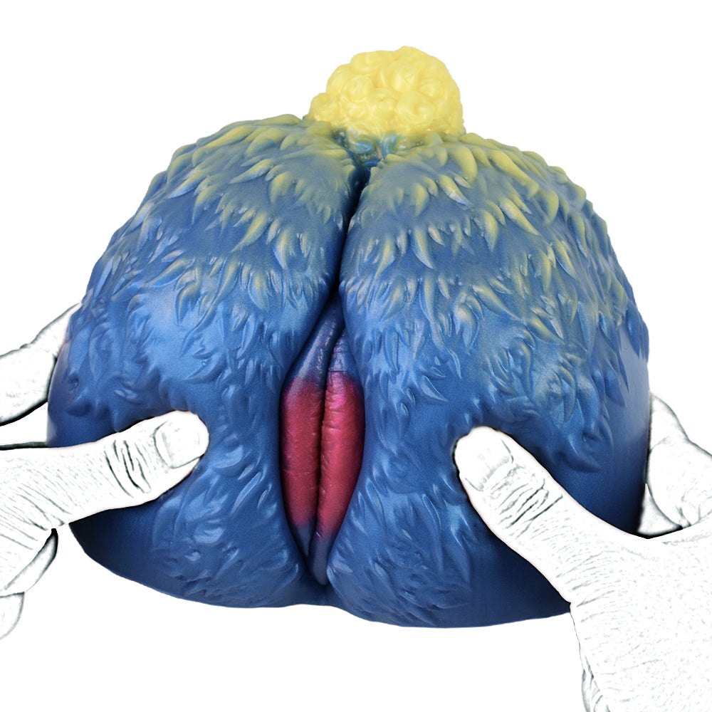 Cobalt blue fantasy sheep single-channel masturbator, photo 3
