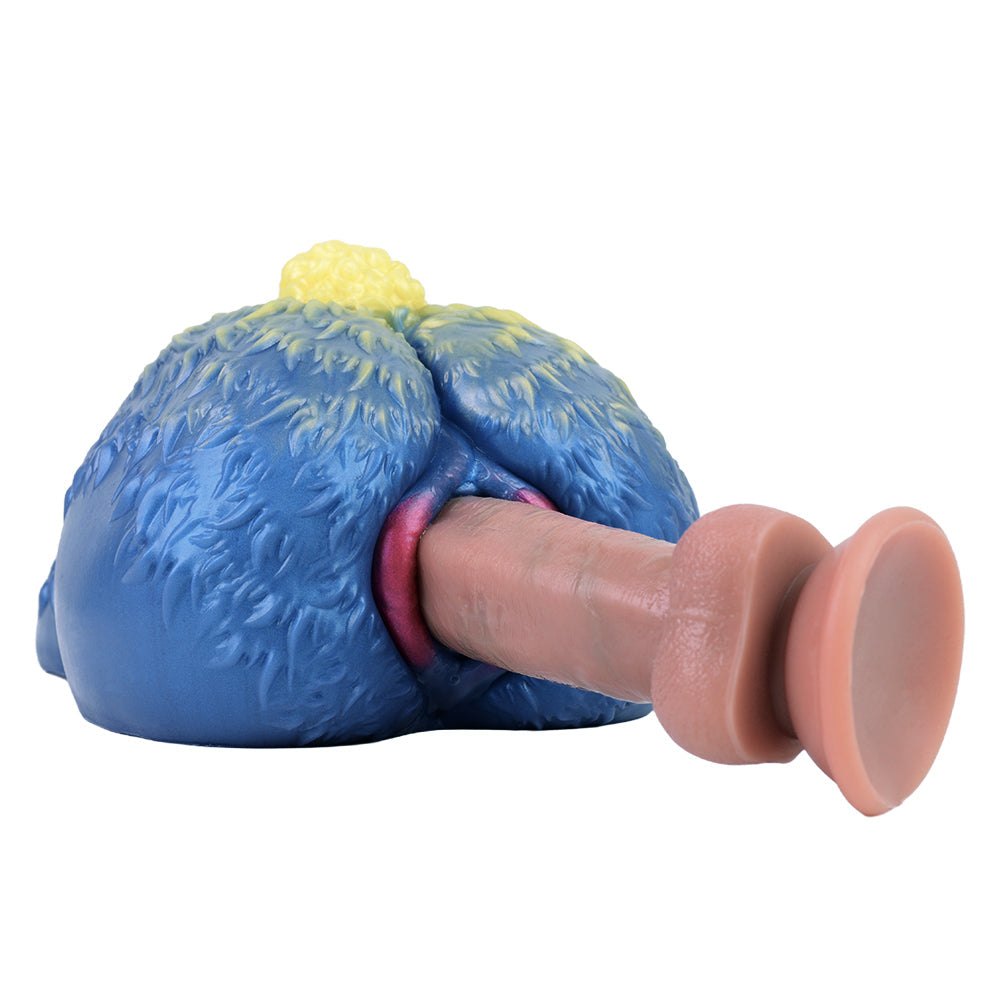 Cobalt blue fantasy sheep single-channel masturbator, photo 5