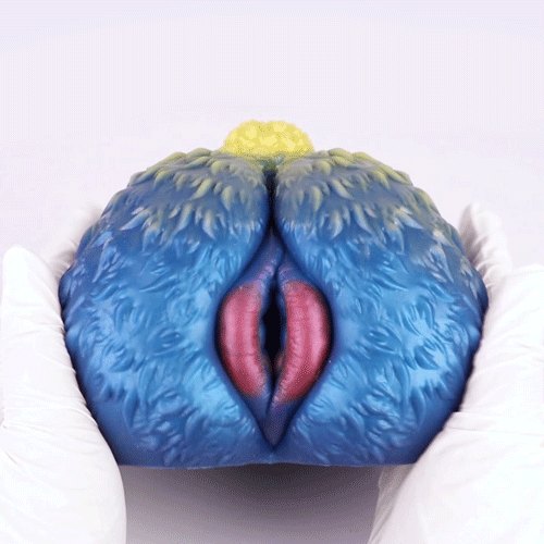 Cobalt blue fantasy sheep single-channel masturbator, photo 8