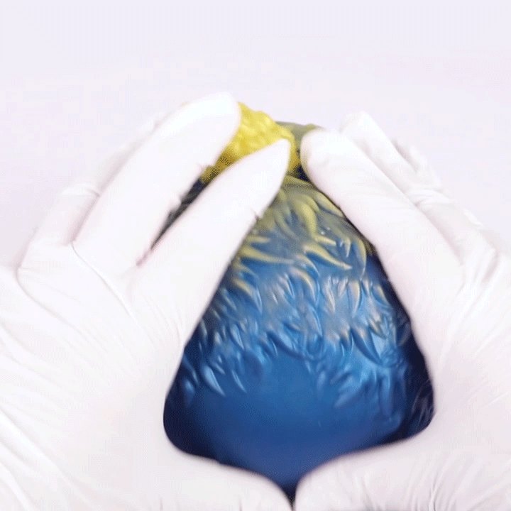 Cobalt blue fantasy sheep single-channel masturbator, photo 9