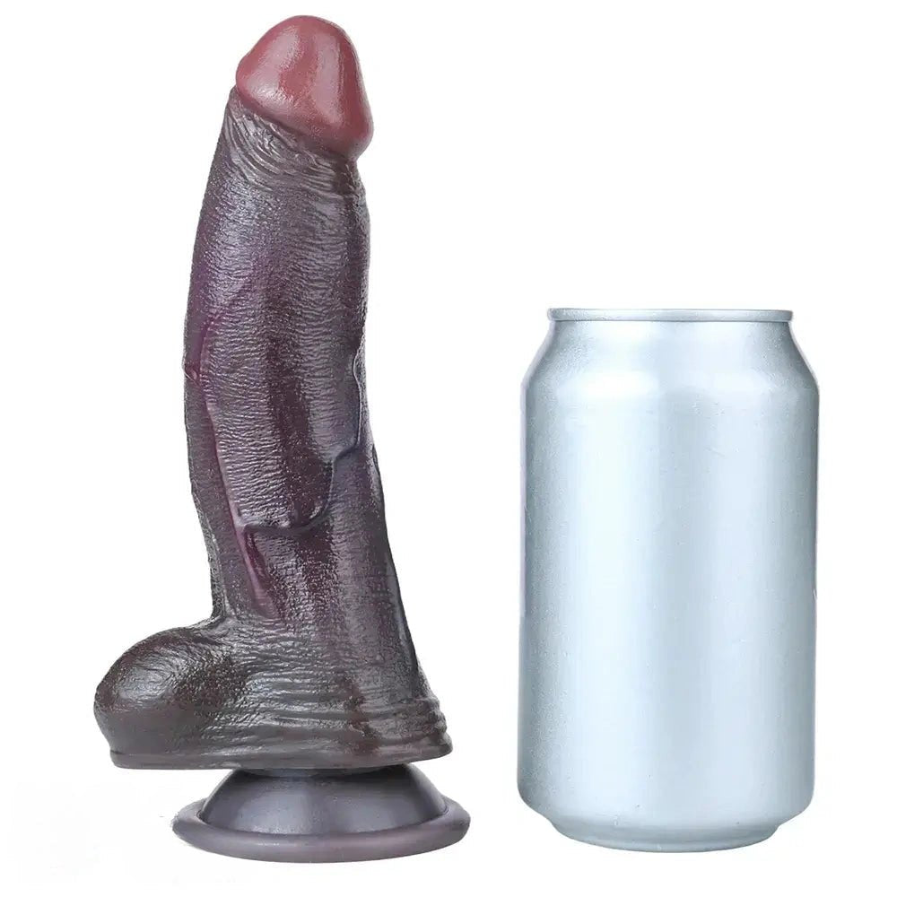 Coffee silicone dildo, photo 10