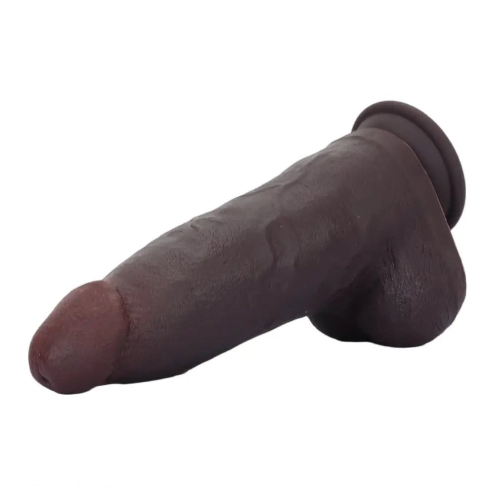 Coffee silicone suction cup dildo, photo 10