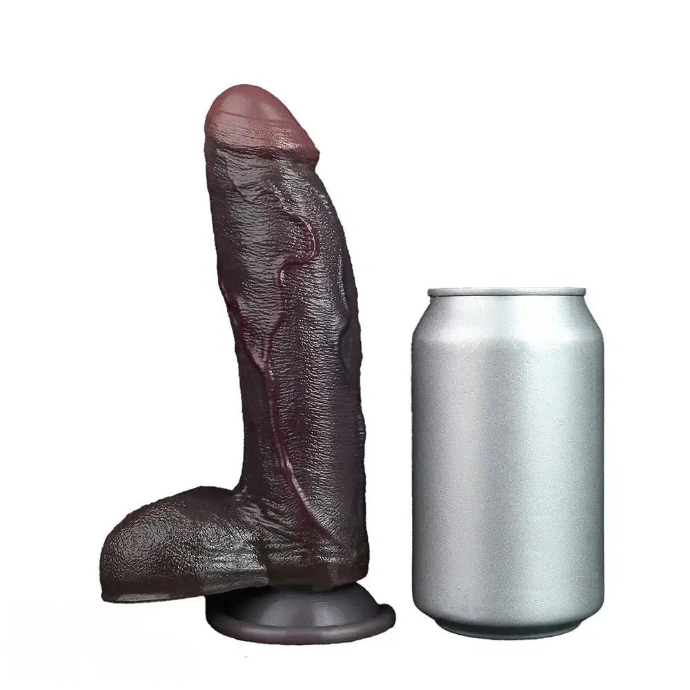 Coffee silicone suction cup dildo, photo 11
