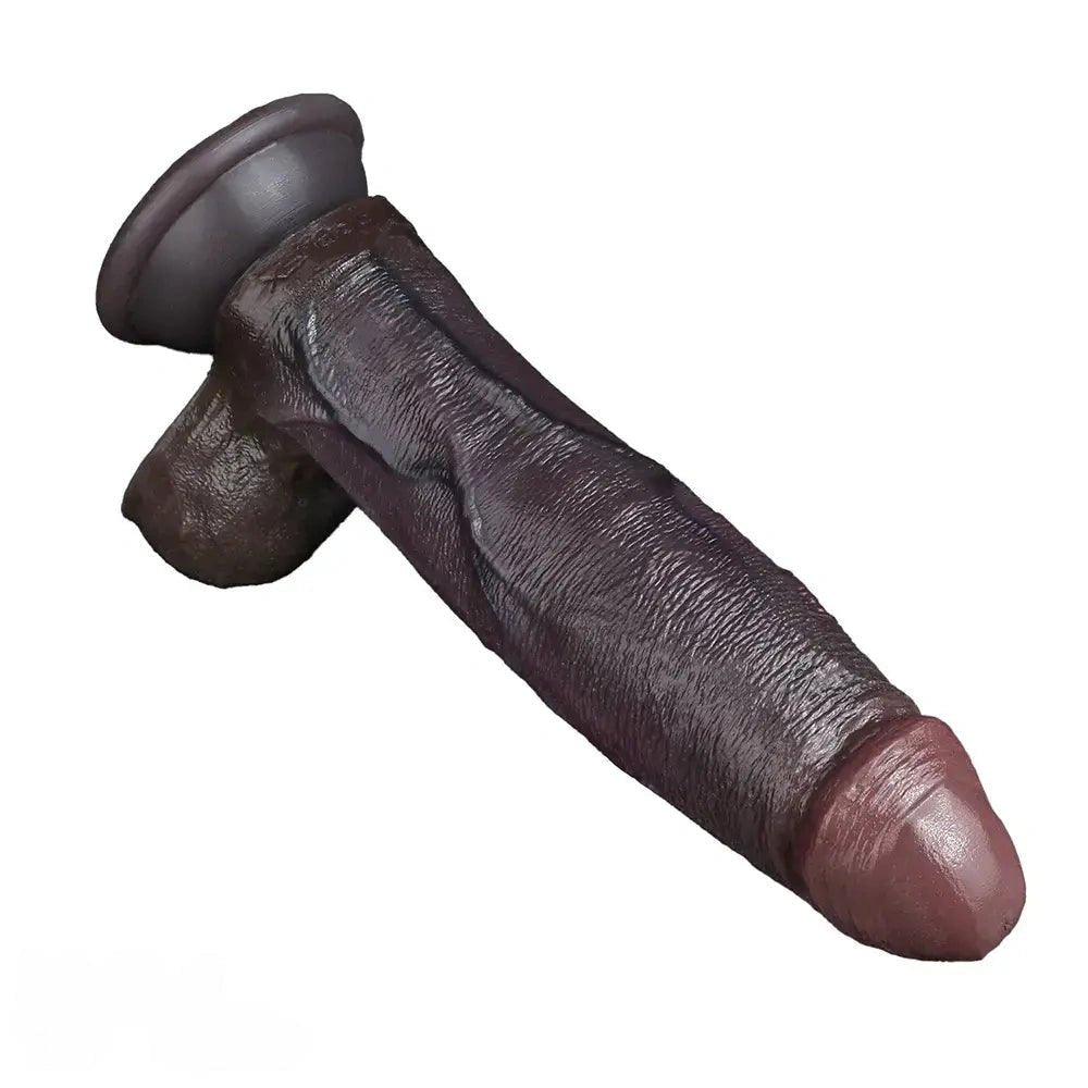 Coffee silicone suction cup dildo, photo 12