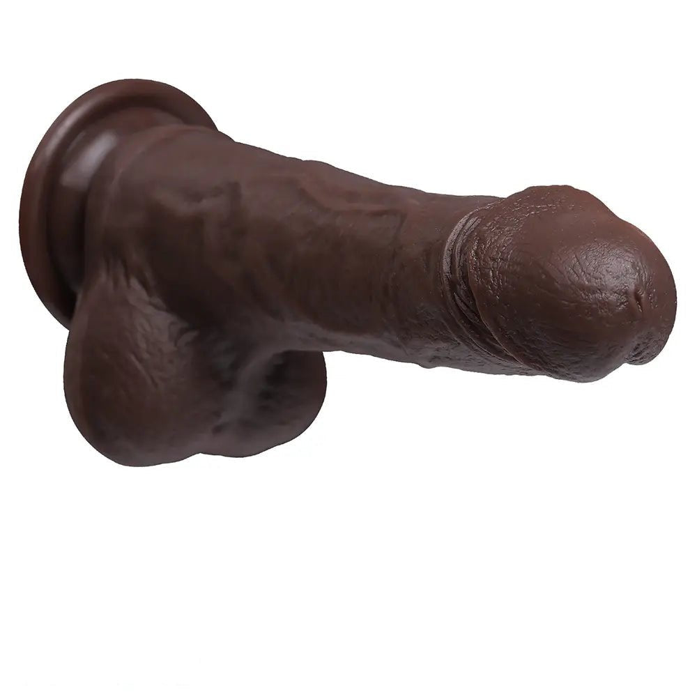 Coffee silicone suction cup dildo, photo 12