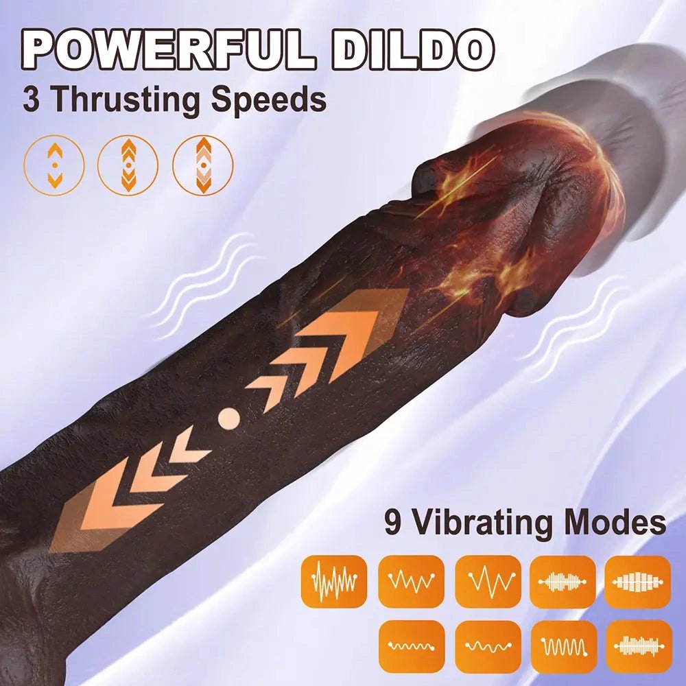 Coffee silicone suction cup dildo, photo 3