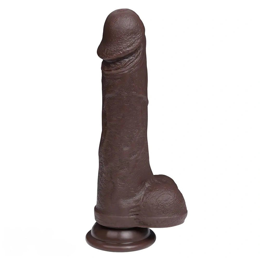 Coffee silicone suction cup dildo, photo 9
