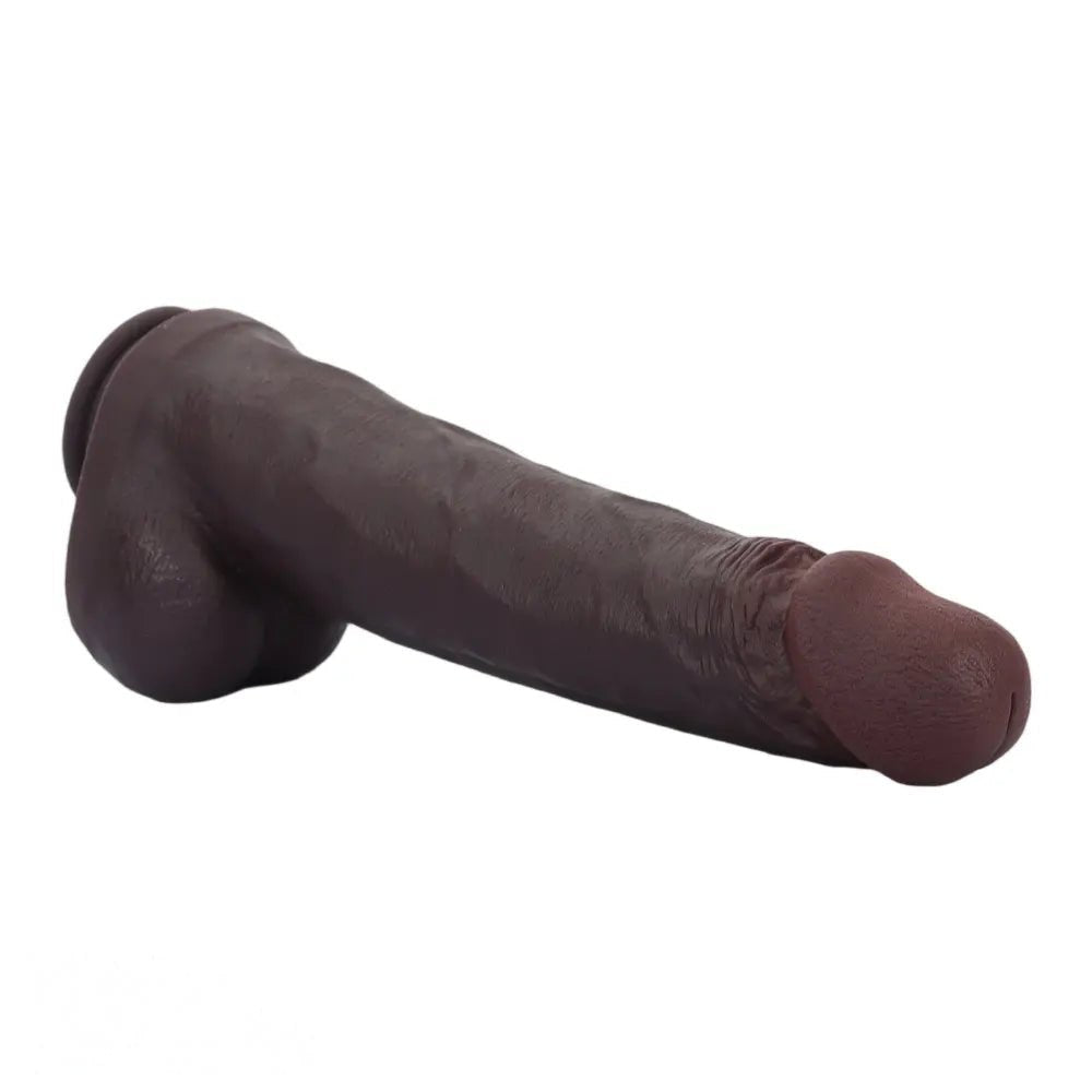 Coffee suction cup silicone dildo, photo 11