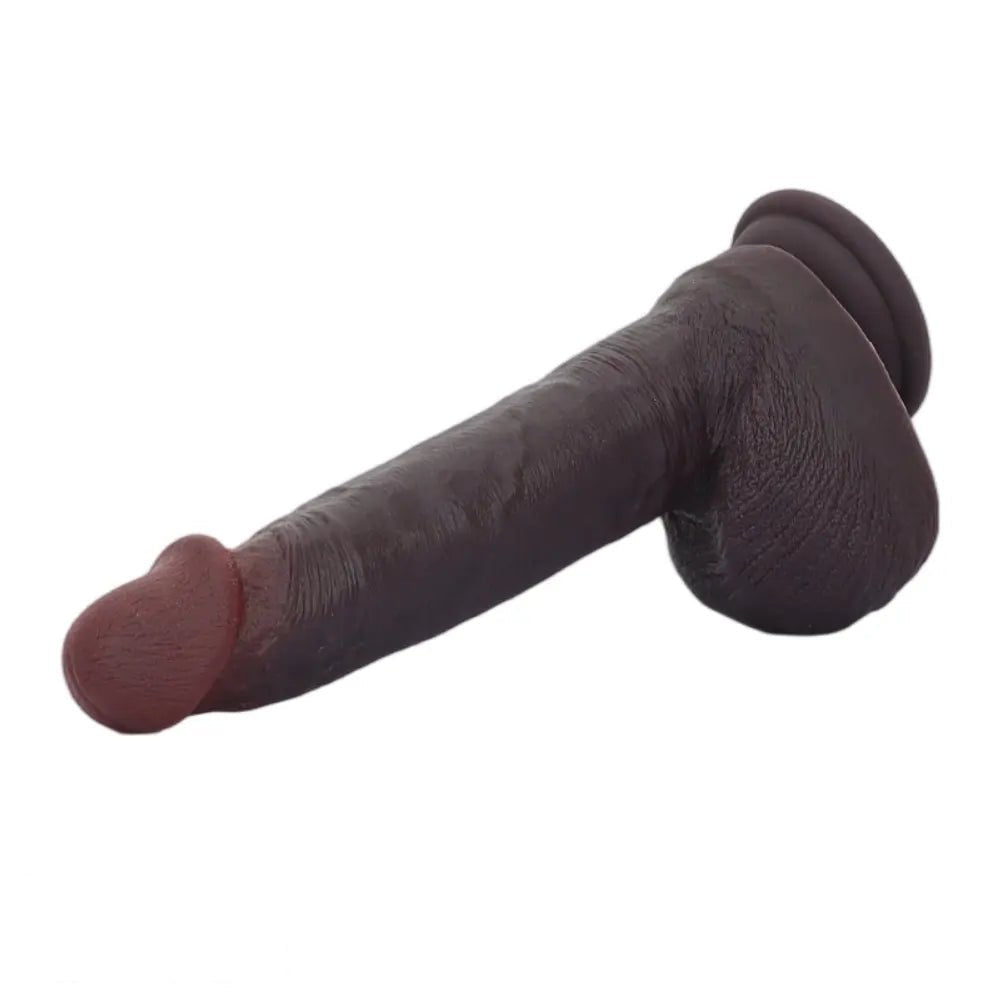 Coffee silicone suction cup dildo, photo 10