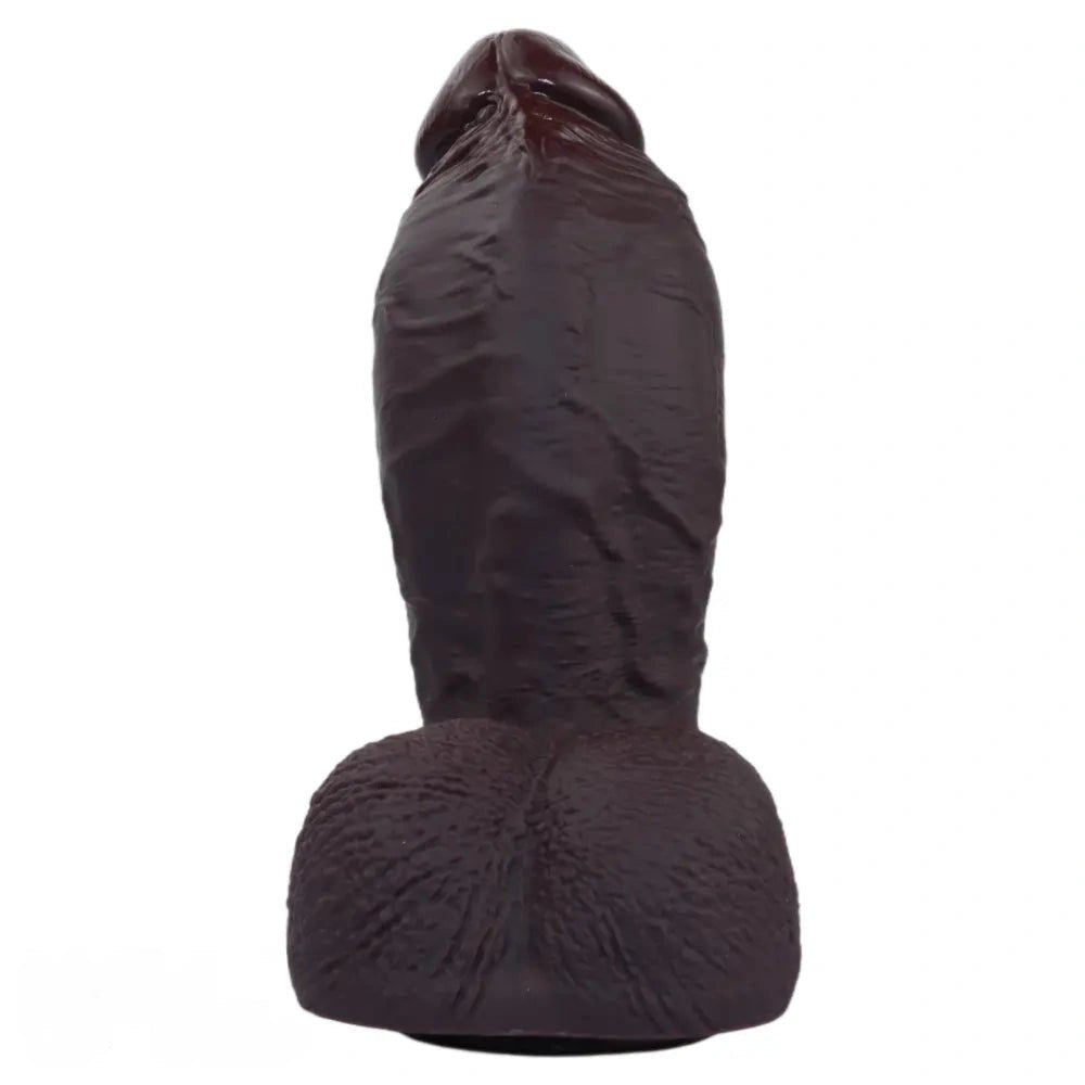 Coffee thick suction cup dildo, photo 8