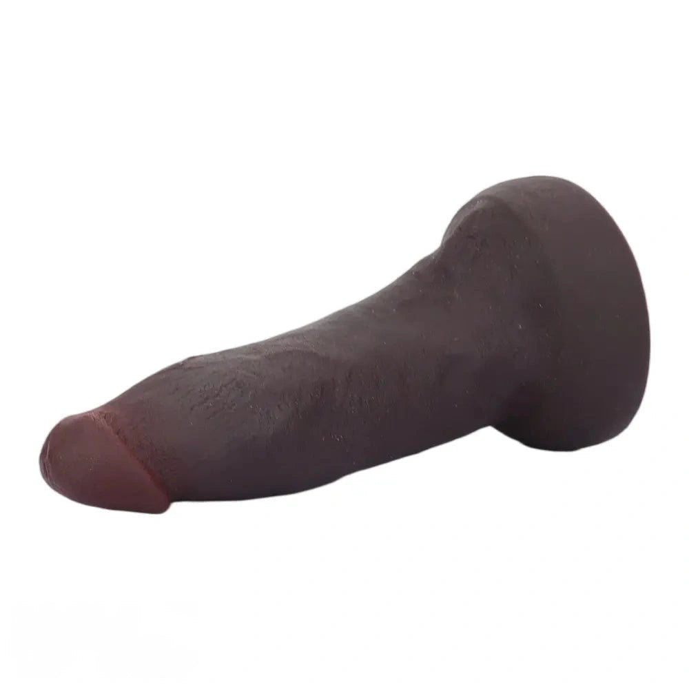 Coffee silicone thick dildo, photo 10