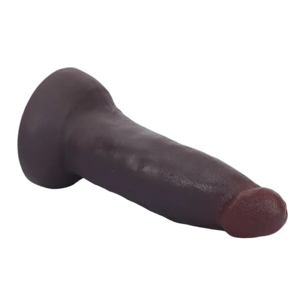 Coffee silicone thick dildo, photo 11