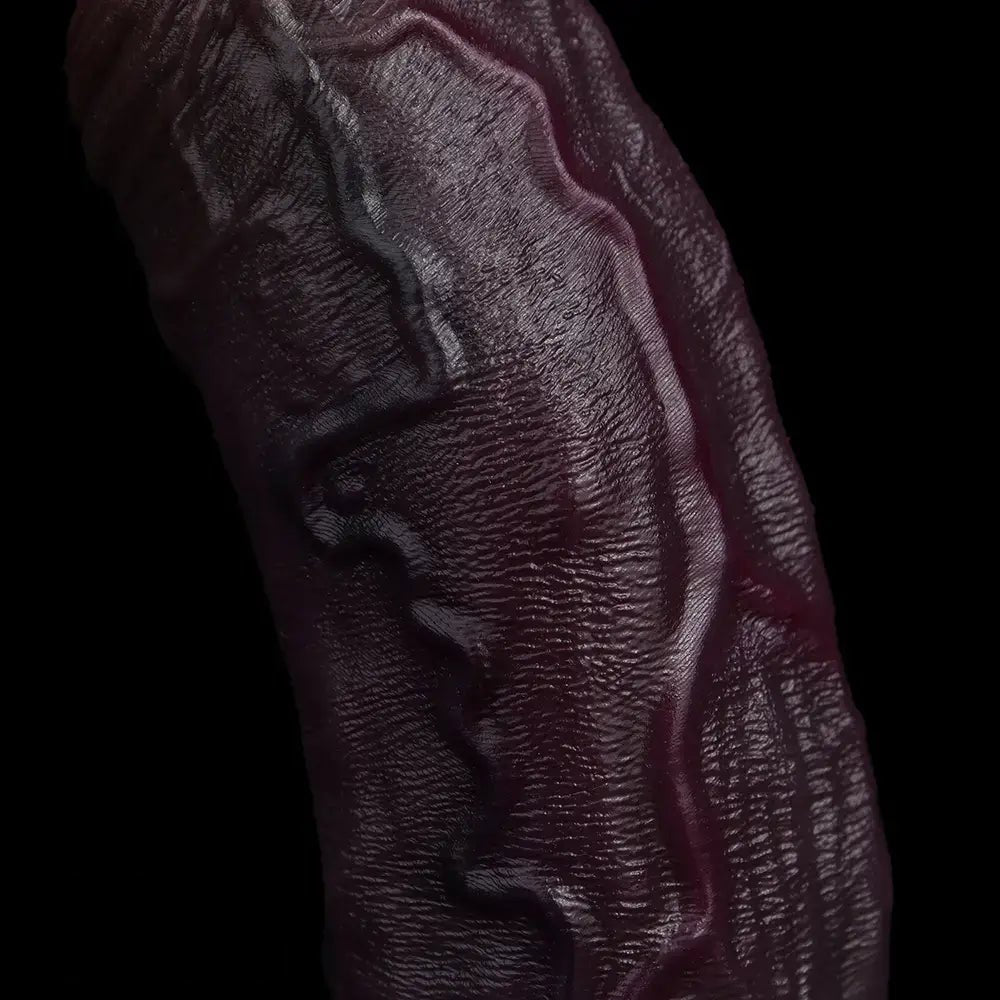 Coffee tone realistic dildo sleeve, photo 5
