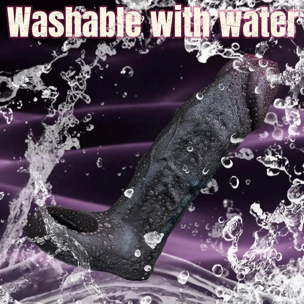 Coffee silicone realistic dildo, photo 2