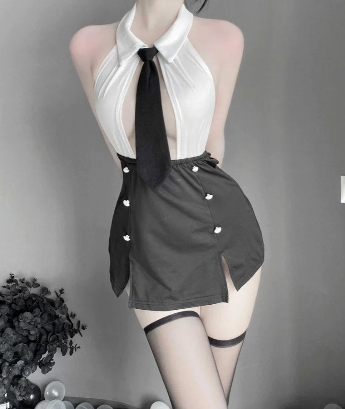 Collared jumpsuit roleplay costume, photo 1