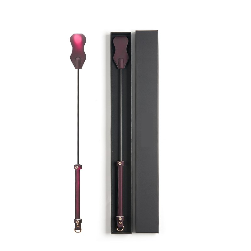 Black pvc color changing riding whip, photo 1