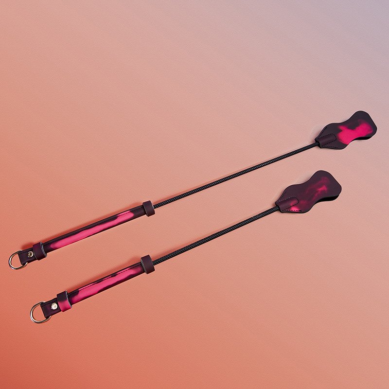 Black pvc color changing riding whip, photo 5