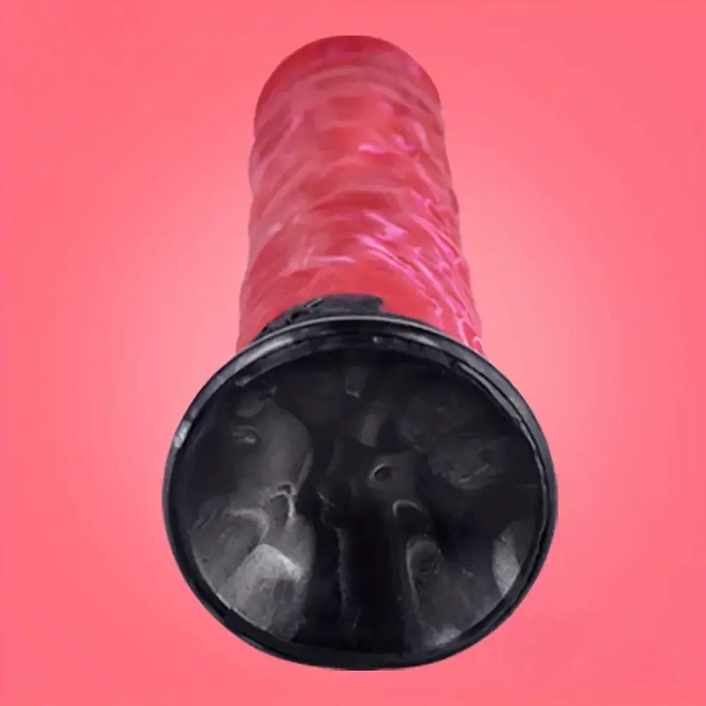 Colorful big suction cup dildo, photo 7