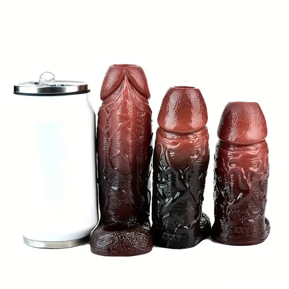 Colorful cock sleeve extender, photo 6