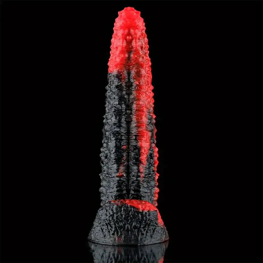 #1 colorful silicone monster dildo
