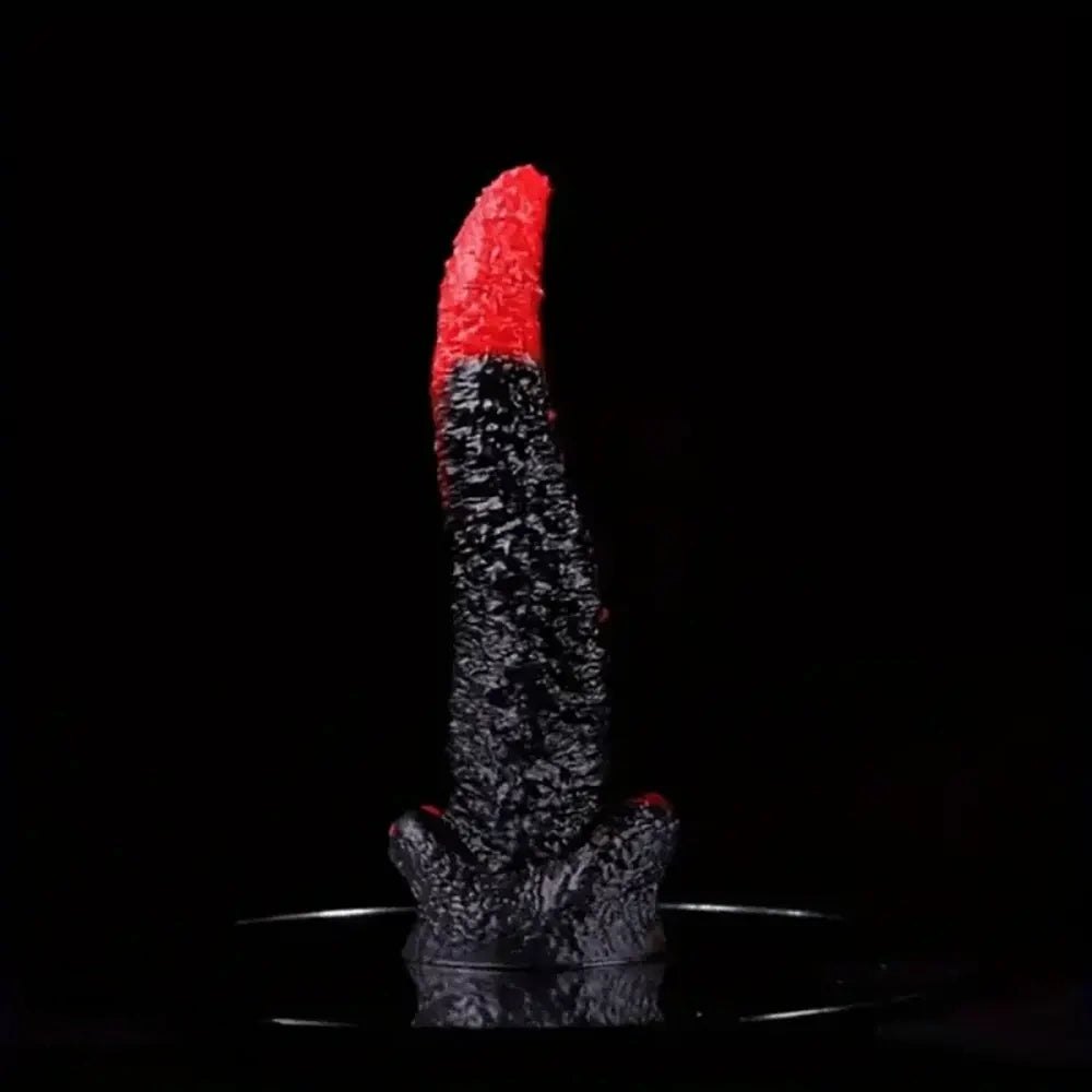 Colorful silicone monster dildo, photo 5