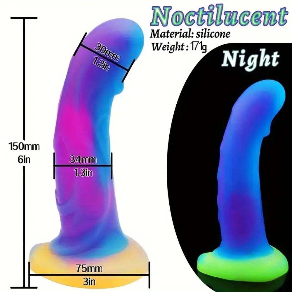 Colorful silicone monster dildo, photo 5