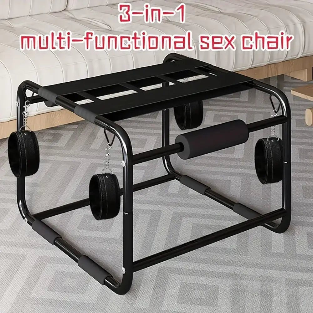 Colorful metal bondage chair frame, photo 1