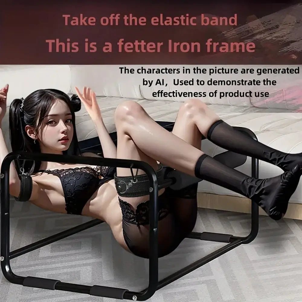Colorful metal bondage chair frame, photo 4