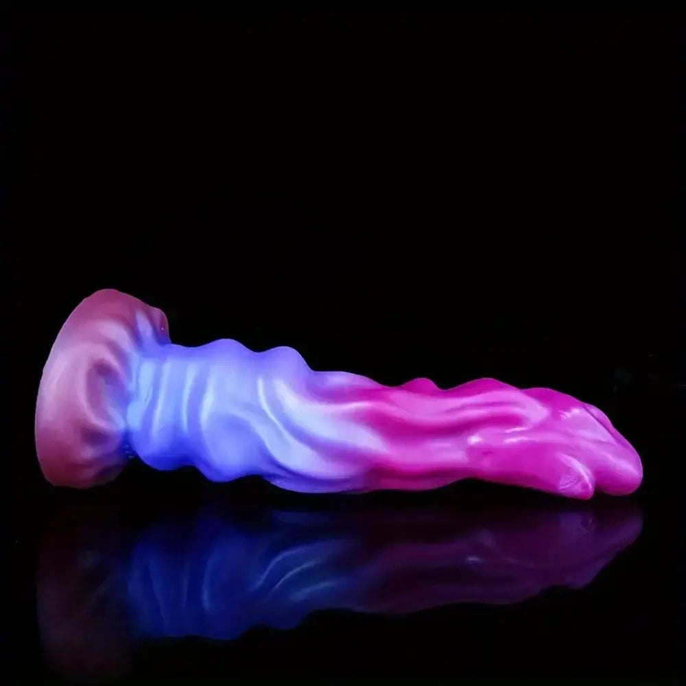 Colorful silicone monster fantasy dildo, photo 6