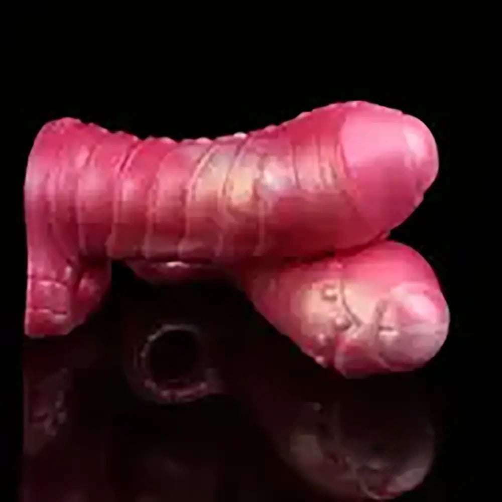 Colorful silicone penis sleeve, photo 3