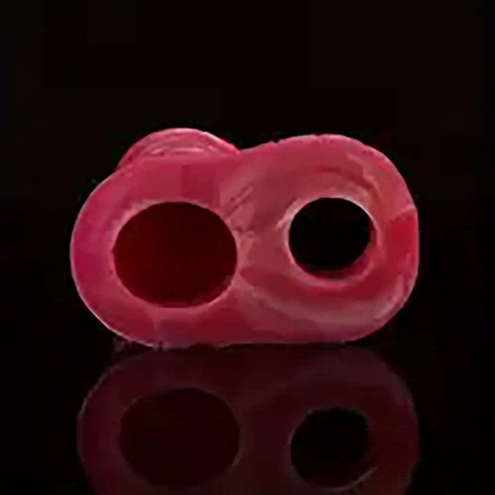 Colorful silicone penis sleeve, photo 9