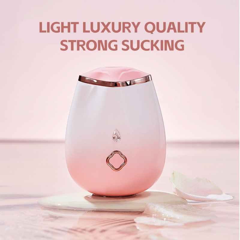 Compact dome-shaped ABS and TPE suction vibrator, photo 2